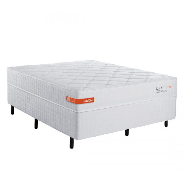 Colchao Solteiro Inducol Lift 88x188 - Branco