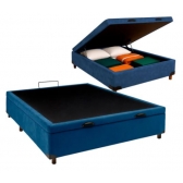 Bau Nature Elite 128x42 - Veludo Azul