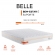 Colchao Queen Inducol Belle 158x198 - Branco