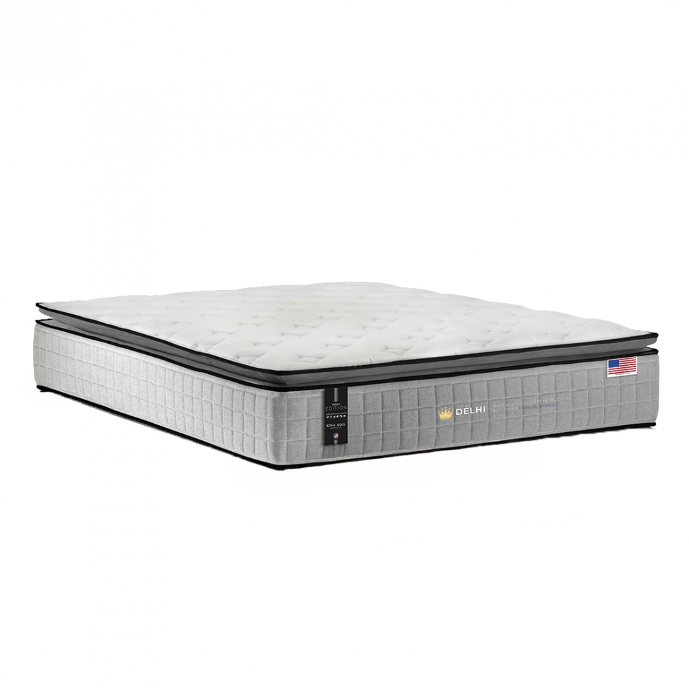 Colchao Casal King Koil Delhi 138x188 - Cinza