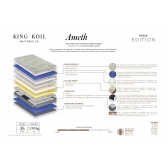 Colchao King Ameth Ensacadas King Koil 193x203 - Branco